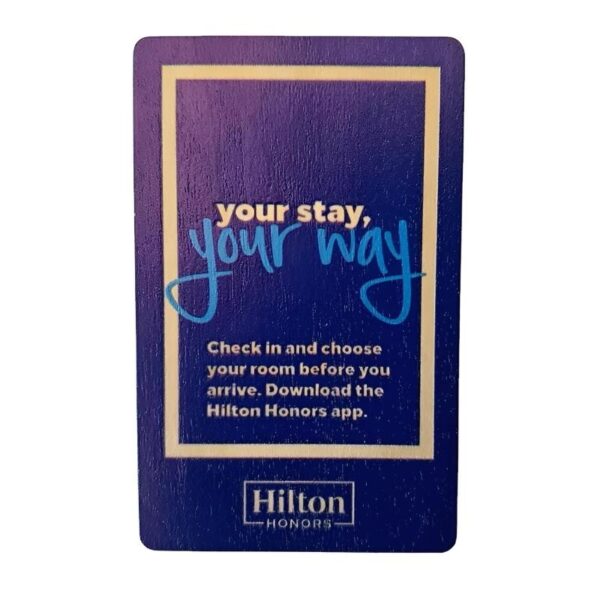 Custom Bamboo RFID Card for Hotels