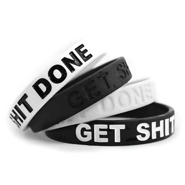 Custom Debossed Silicone Wristband Cheap