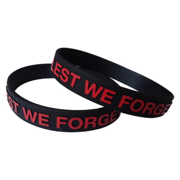 Custom Embossed Printed Silicone Wristband Cheap