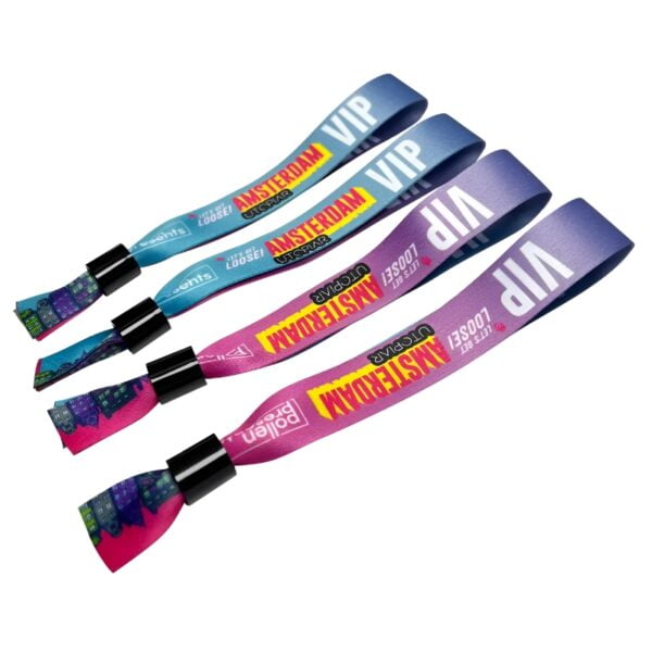 Custom Printed Fabric Wristband Cheap