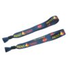 Custom Printed Fabric Wristband for Festivals
