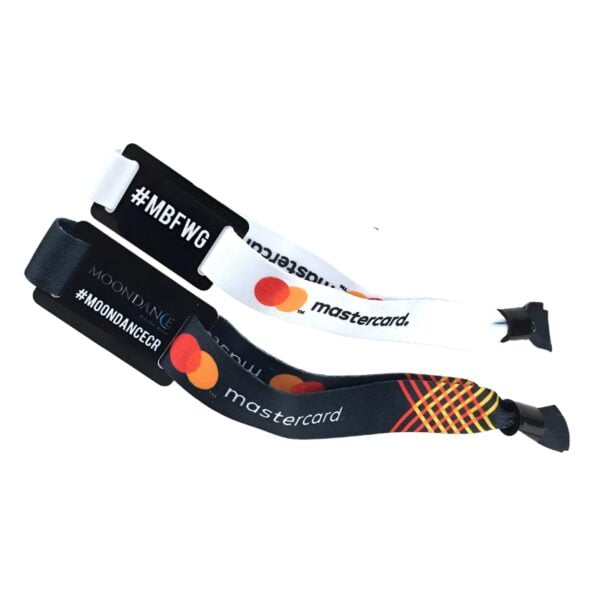 Custom Printed Fabric Wristband with RFID for Events