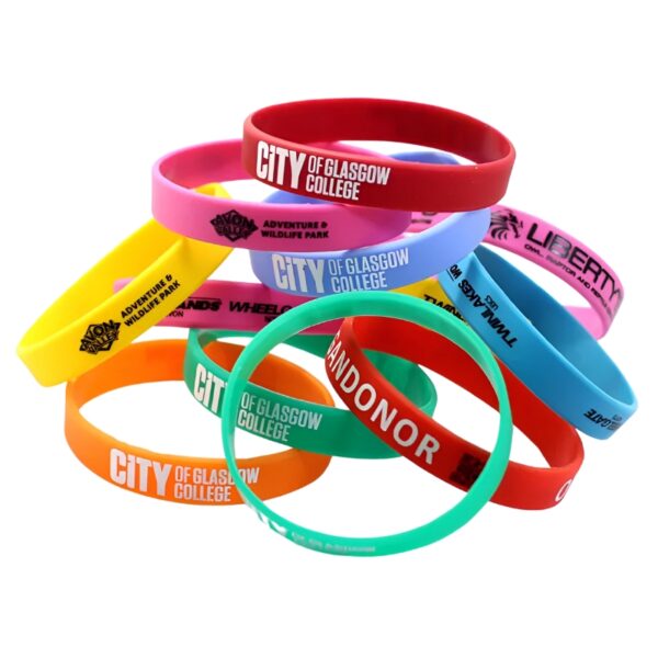 Custom Printed Silicone Wristbands