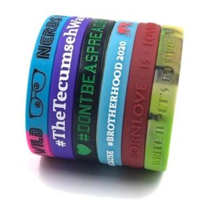 Custom Silicone Wristbands