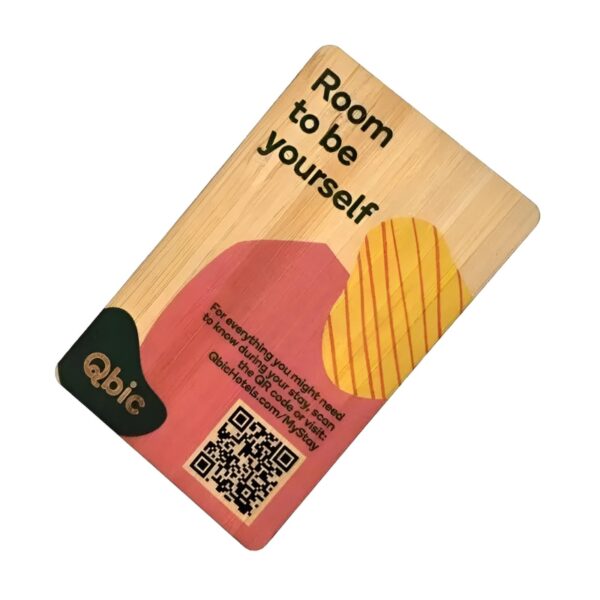 Custom Wood Card with RFID for Hotels