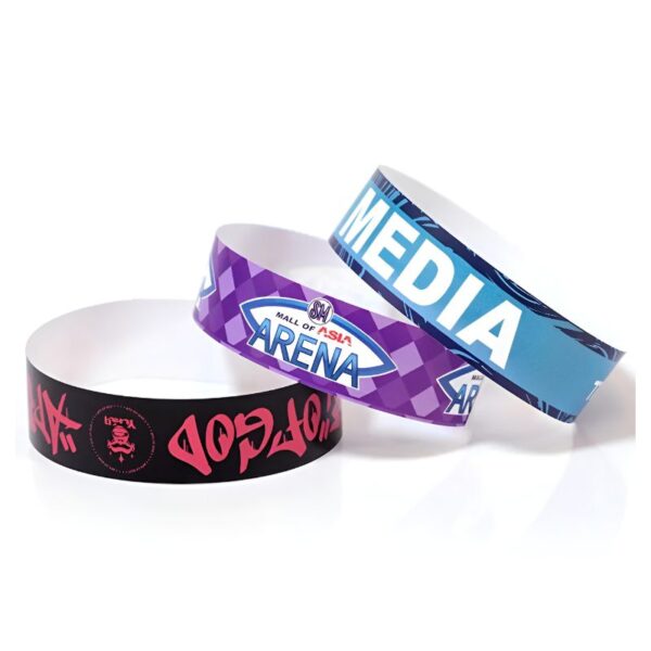 Full Colour Tyvek Paper Wristbands