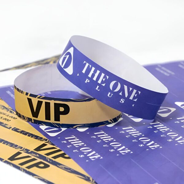 Full Colour Tyvek Paper Wristbands for Concerts