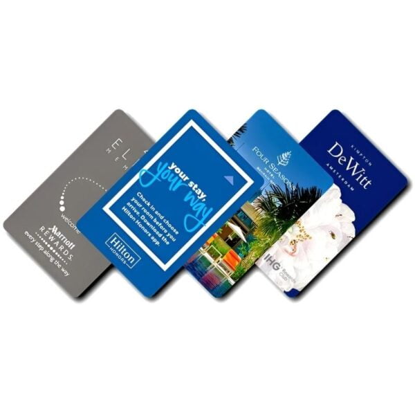 Custom Printed PVC Plastic Hotel Key Cards with RFID