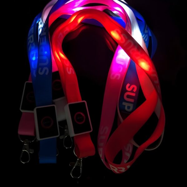 Custom LED Flashing Lanyards