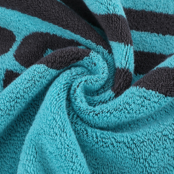 Branded Jacquard Woven Bath Towel