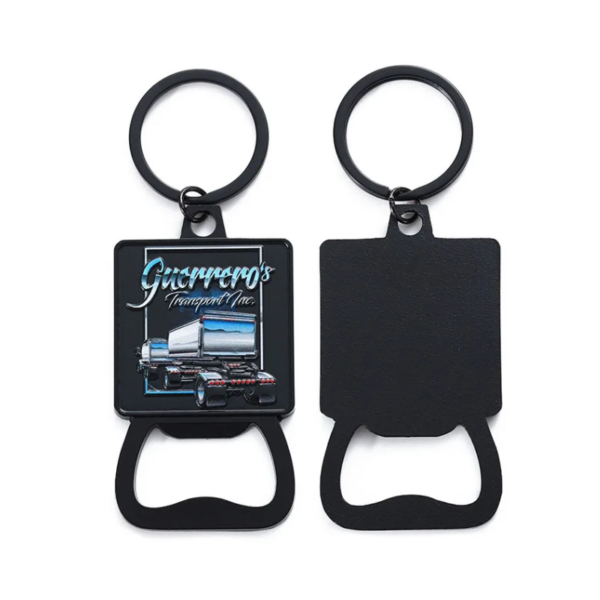 Custom Metal Bottle Opener Keychain UK